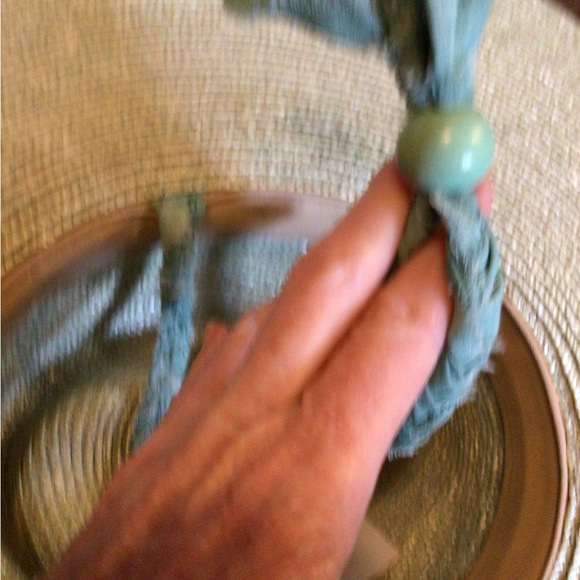 NEW! WyethWide-Brim Straw Sun Hat with Chin Ties - Sage